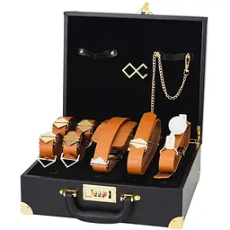 Бондажний набір Lockink Moonlight Treasure Chest Set коричневий