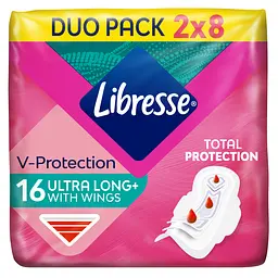 Прокладки гігієнічні Libresse Ultra Super Soft 16 шт.