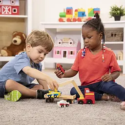 Магнітний дерев'яний автонавантажувач Melissa&Doug (MD19390) - мініатюра 4