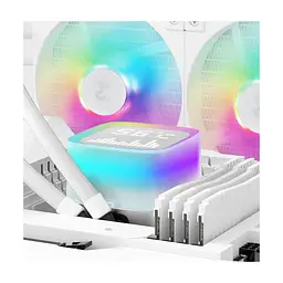 Система рідинного охолодження Deepcool LP240 ARGB White (R-LP240-WHMSMC-G-1) - мініатюра 8