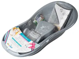 Ванна з набором аксесуарів Tega Baby Owl 102 см gray