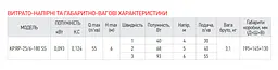 Рециркуляційний насос Koer Kp.RP-25/6-180 Ss (з гайками) KP2795 - мініатюра 2