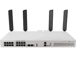 Комутатор MikroTik CRS418-8P-8G-2S+5axQ2axQ-RM - мініатюра 2