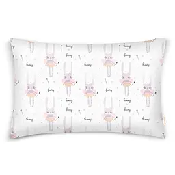 Дитяча постільна білизна в ліжечко FAIRY BUNNY CS2, рожевий (BunnyFairy_Magnolia_140) - мініатюра 3
