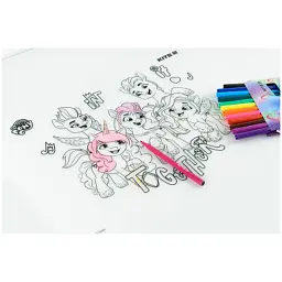 Підкладка настільна Kite силіконова розмальовка My Little Pony, 30х40см (LP22-424) - мініатюра 5