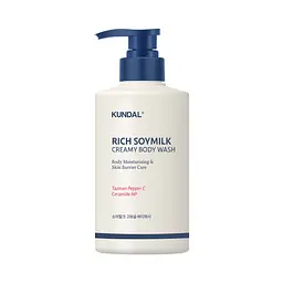 Гель для душу зволожуючий Ніжна Ваніль Rich Soymilk Creamy Body Wash Mellow Vanilla Kundal 500 мл