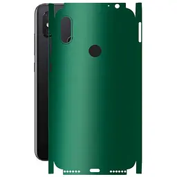 Защитная пленка StatusSKIN для Motorola One Power P30 Note Корпус Винил Зеленая