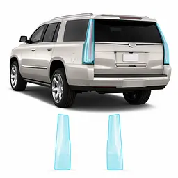 Антигравійна захисна бронеплівка за лекалами для Cadillac Escalade IV 2015-2020 - задні ліхтарі стопи