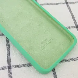 Чохол Silicone Case Square Full Camera Protective (AA) NOLOGO для Apple iPhone 7/8/SE (2020) (4.7) Зелений / Spearmint - мініатюра 3