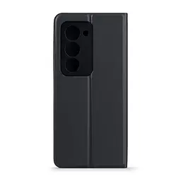 Чехол-книжка для Xiaomi Redmi 15 4G, OneFold Case, черный, из экокожи (PU) и TPU, с магнитом, с подставкой и отделением для карт, трансформируется в подставку, противоударный, защита всего корпуса, ArmorStandart (ARM85433) - мініатюра 2