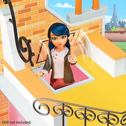 Ігровий набір 2 в 1 Miraculous Леді Баг та Супер-Кіт Спальня та балкон Марінетт (50660) - мініатюра 6