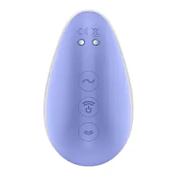 Вакуумний стимулятор клітора з вібрацією Satisfyer Pixie Dust фіолетовий - мініатюра 4