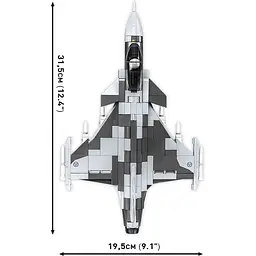 Конструктор Cobi Літак SAAB JAS 39 Gripen E 480 деталей (COBI-5820) - мініатюра 5