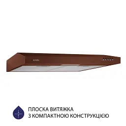 Витяжка плоска Minola HPL 613 BR - мініатюра 2