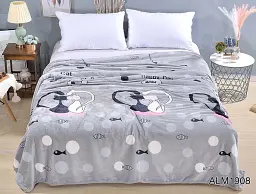 Плед велсофт TAG Tekstil ALM1908 200x220 см - мініатюра 3