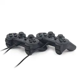 Геймпад подвійний Gembird JPD-UDV2-01 Black USB - мініатюра 2