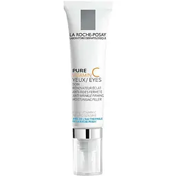 Уцінка. Антивіковий догляд комплексної дії La Roche-Posay Redermic С для чутливої шкіри навколо очей 15 мл 