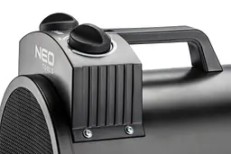 Теплова гармата Neo Tools 3 кВт, площа обігріву 30 в.м., підлоговий, чорний (90-068) - мініатюра 2