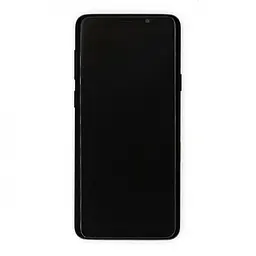 Дисплей (LCD) Samsung GH82-30480A S911 Galaxy S23 5G з сенсором чорний сервісний + рамка