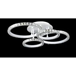 Стельова LED люстра з пультом і нічником Splendid-Ray 30-4022-38