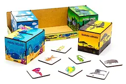 Сортер-Монтесор Арт-88737 "Чарівна Природа" дерев'яний PuzzleOk