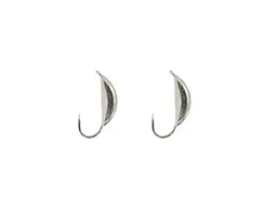 Мормишка FISHING ROI вольфрам Супер-банан 2,5мм 0,68г silver (2шт/уп)