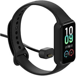 Зарядний пристрій DK кабель (1m) USB для Xiaomi Amazfit Band 7 (015552) (black) - мініатюра 3