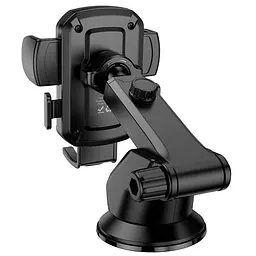 Тримач Hoco Gamble one-button Car holder H65 center console 4.5-7" - мініатюра 3