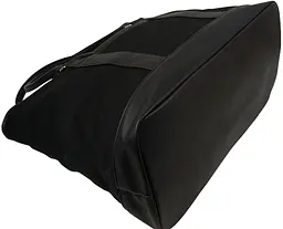 Сумка дорожня (саквояж) Live in Style Weekender 40 л 55x35x24 см коттон чорна - мініатюра 5