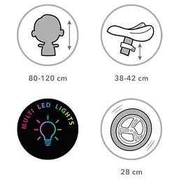 Біговел Kidwell Suno Pink з підсвічуванням - мініатюра 8
