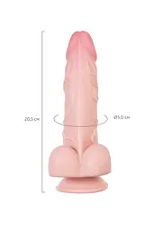 Фалоімітатор My Babe My Darling Realistic 20.5 cm (тілесний) - мініатюра 4
