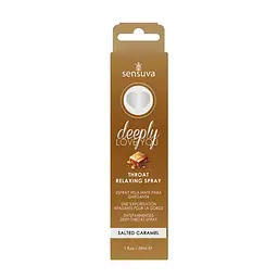 Спрей Sensuva - Deeply Love You Salted Caramel - для глибокого мінету, 29 мл (солона карамель) - мініатюра 4