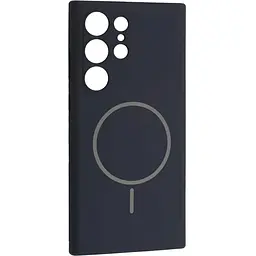 Чохол DK Luxury Silicone Case with MagSafe для Samsung Galaxy S25 Ultra Midnight Blue [132175]