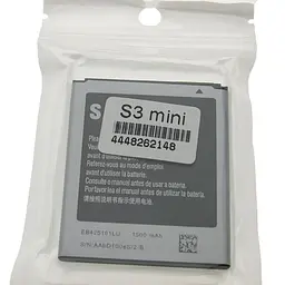 Акумуляторна батарея EB425161LU для Samsung i8160/i8190/S7560/S7562/S7580/S7582 1500 mAh (00004041) - мініатюра 3