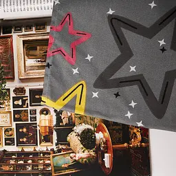 Простирадло Moon&Star Cosmic Party Бязь Gold Люкс 200х220 см - мініатюра 3