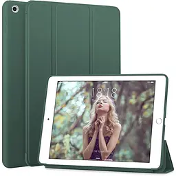 Чохол-книжка BeCover Tri Fold Soft TPU Silicone для Apple iPad Air 4 10.9 2020/2021 Dark Green (706870) - мініатюра 2