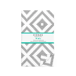Комплект постільної білизни Cosas підлітковий ROSE ORNAMENT 155 x 215 см (OrnamentGrey_Rose_155) - мініатюра 4