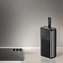 Зовнішній акумулятор XO PR199 30000mAh 22.5W Black [123250] - мініатюра 7