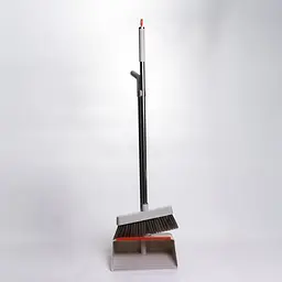 Набор для уборки веник + совок, серый Yiwu HP-35015-70G
