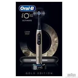 Зубна щітка BRAUN Oral-B iO Ultimate iOM10.1B4.AD Gold Edit - мініатюра 2