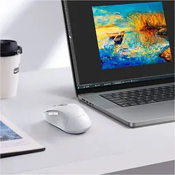 Миша Baseus F02 Ergonomic Bluetooth Mode White (B0203202) [161902] - мініатюра 9