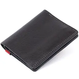 Шкіряне портмоне GRANDE PELLE 9х10х1 см acs0016121 - мініатюра 2