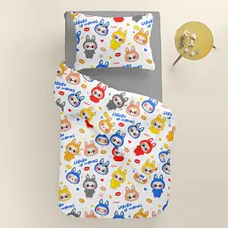 Дитяча постільна білизна Cosas LABUBU FUN CS1 110х140см (LabubuFun_53Graphite_140) - мініатюра 2