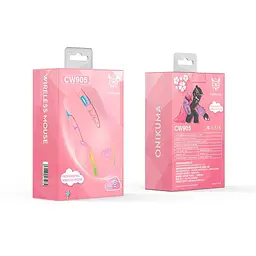 Миша Onikuma Gaming wireless CW905 RGB рожева - мініатюра 2