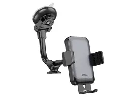 Автомобільний тримач для смартфона Hoco H27 Car Mount Holder Black (6942007608923) - мініатюра 2