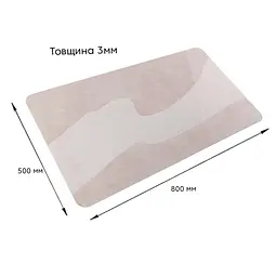 Вологопоглинаючий килимок Sticker Wall 500х800х3мм SW-00001886 - мініатюра 3