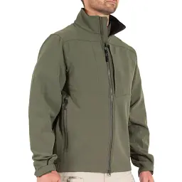 Куртка First Tactical Tactix Softshell Jacket M Зелений - мініатюра 3