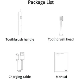 Електрична зубна щітка MiJia Sonic Electric Toothbrush T200 Blue [82232] - мініатюра 10