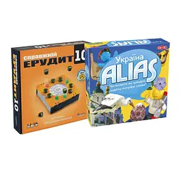 Настільна гра Martinex/Mindtwister Справжній Ерудит 10 + Настільна гра Tactic Еліас Україна