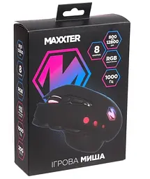 Миша McG-9B-I825, Black, USB, оптична (сенсор Instant A825+D26) Maxxter teh0028153 - мініатюра 5